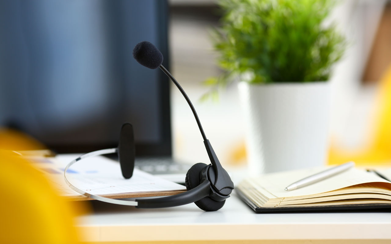 Foto Notebook Headset