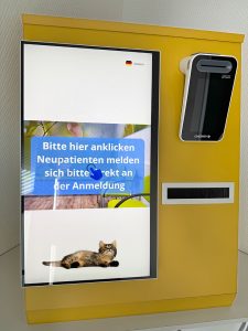 Foto Digitales Anmeldeterminal